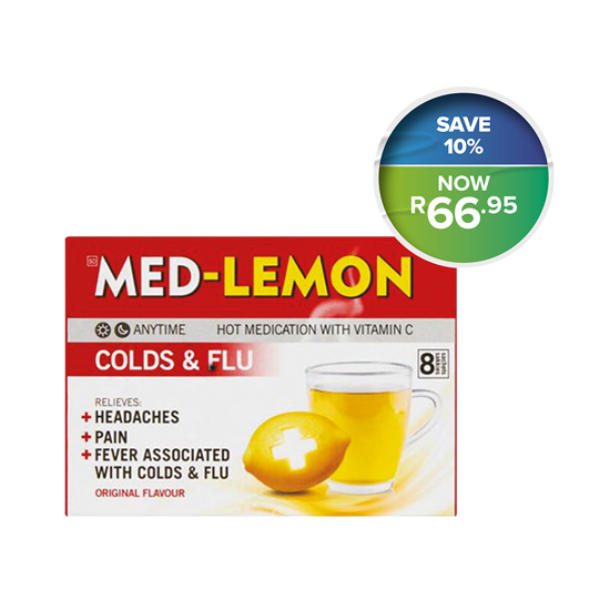 Picture of Med-Lemon Original with Vitamin C Sachet 8's