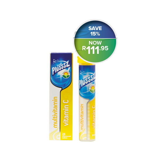 Picture of Plusssz Vitamin C Multivitamin  Effervescent Tablets  20's