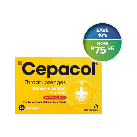 Picture of Cepacol Honey and Lemon Lozenges 24's