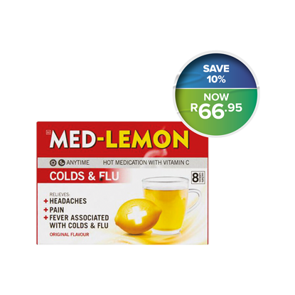 Picture of Med-Lemon Original with Vitamin C Sachet 8's