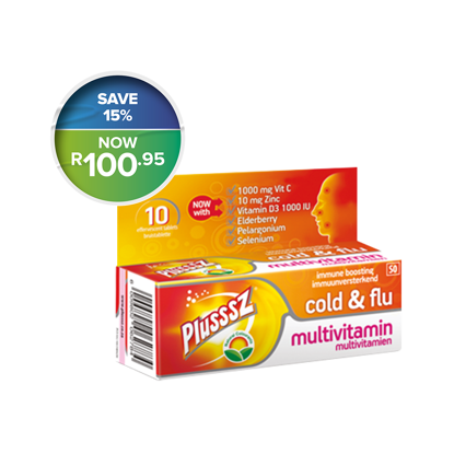 Picture of Plusssz Cold and Flu Multivitamin Effervescent Tablets  10's